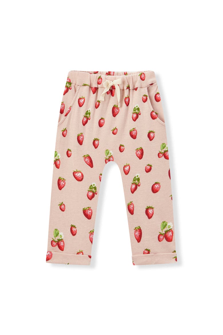 Organic Cotton Jogger, Main, color, Strawberry