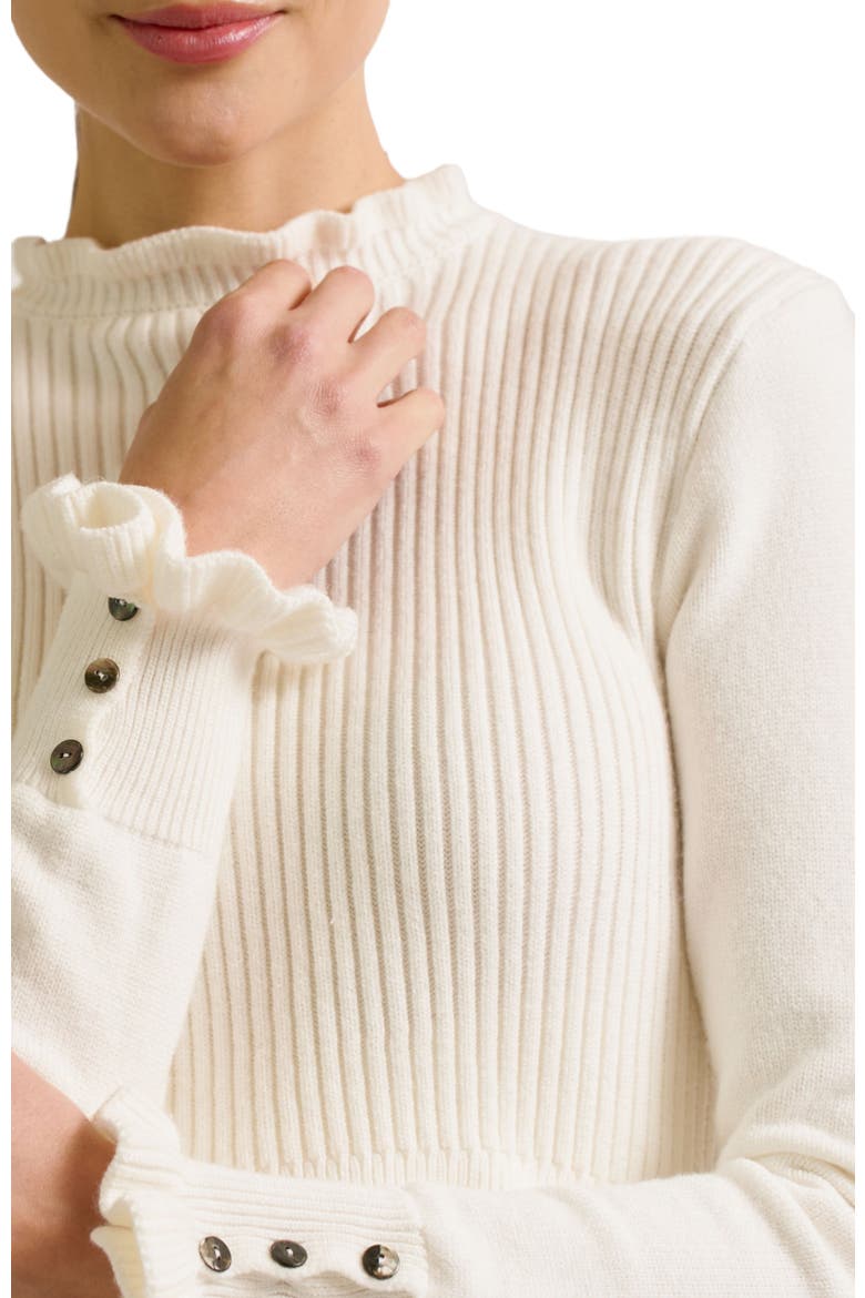 Dorothée Maternity & Nursing Sweater, Alternate, color, Ivory