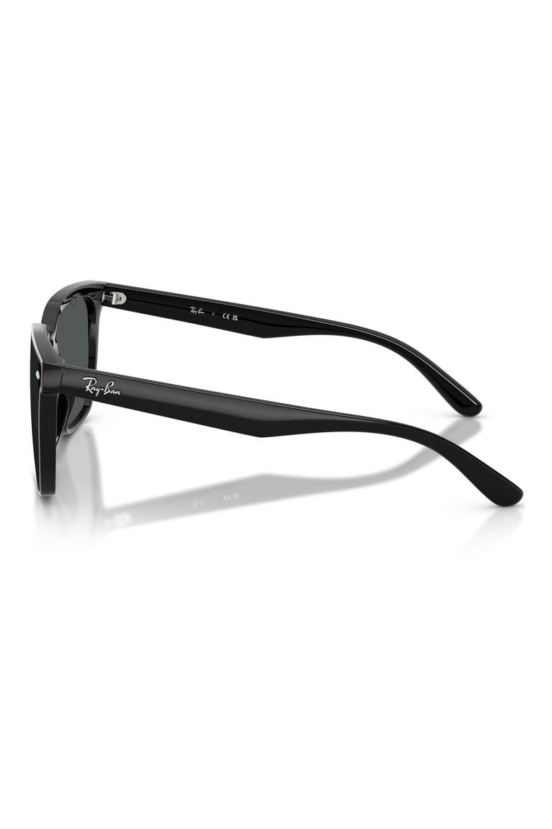 Square Sunglasses, Alternate, color, BLACK