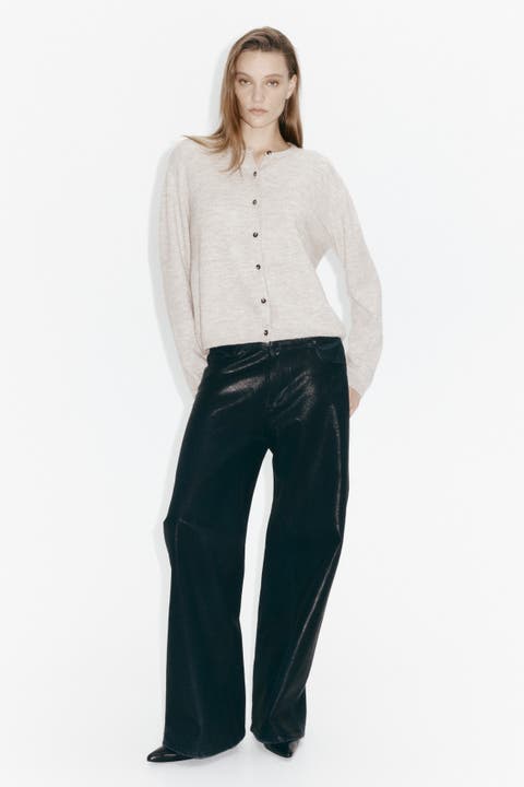 Loose-fit cardigan