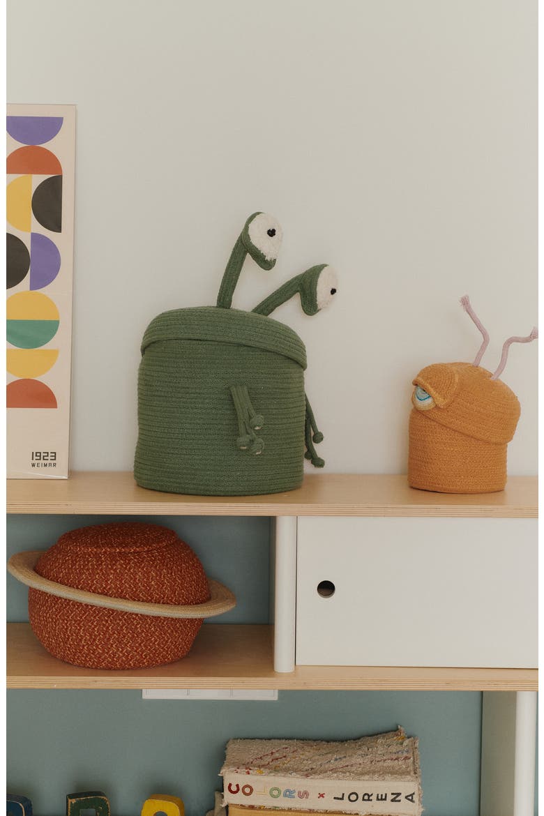 Alien Ploot Basket, Alternate, color, ORANGE