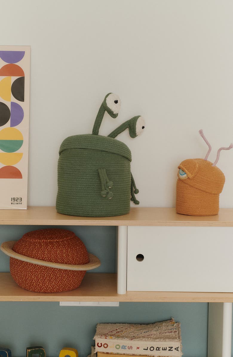 Lorena Canals Alien Ploot Basket, Alternate, color, Orange