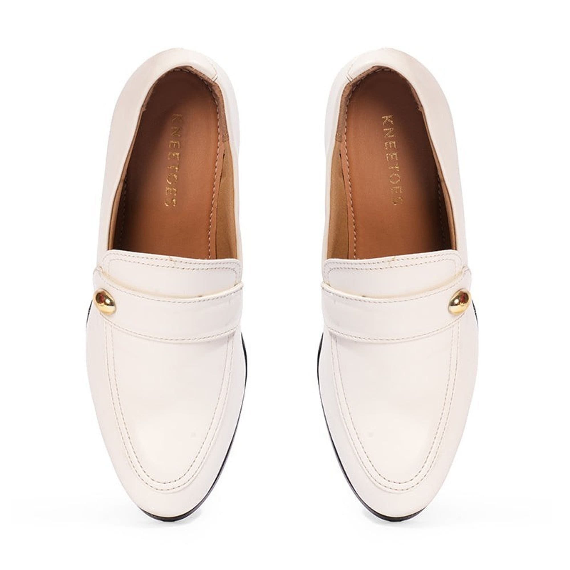 Vivienne Penny Loafer Pump, Alternate, color, White