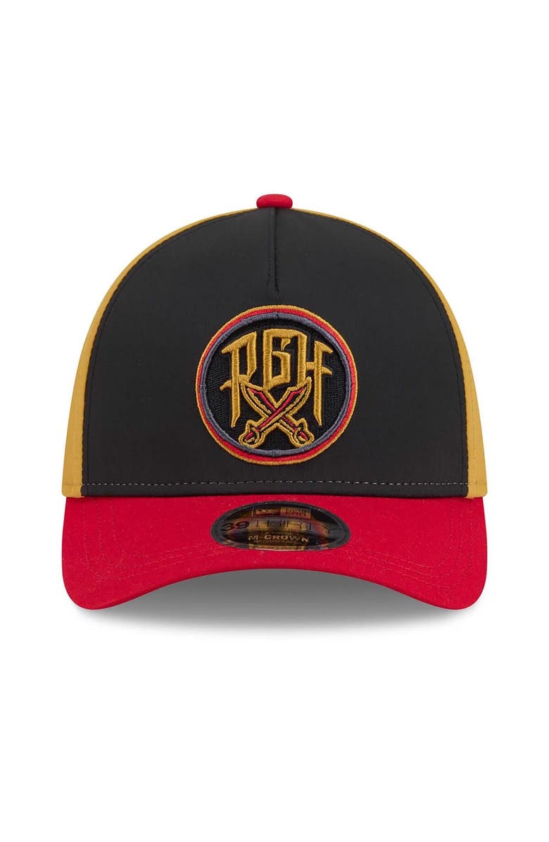 New Era Men's New Era Black/Red Pittsburgh Pirates 2026 City Connect M-Crown A-Frame 39THIRTY Flex Hat, Alternate, color, Black