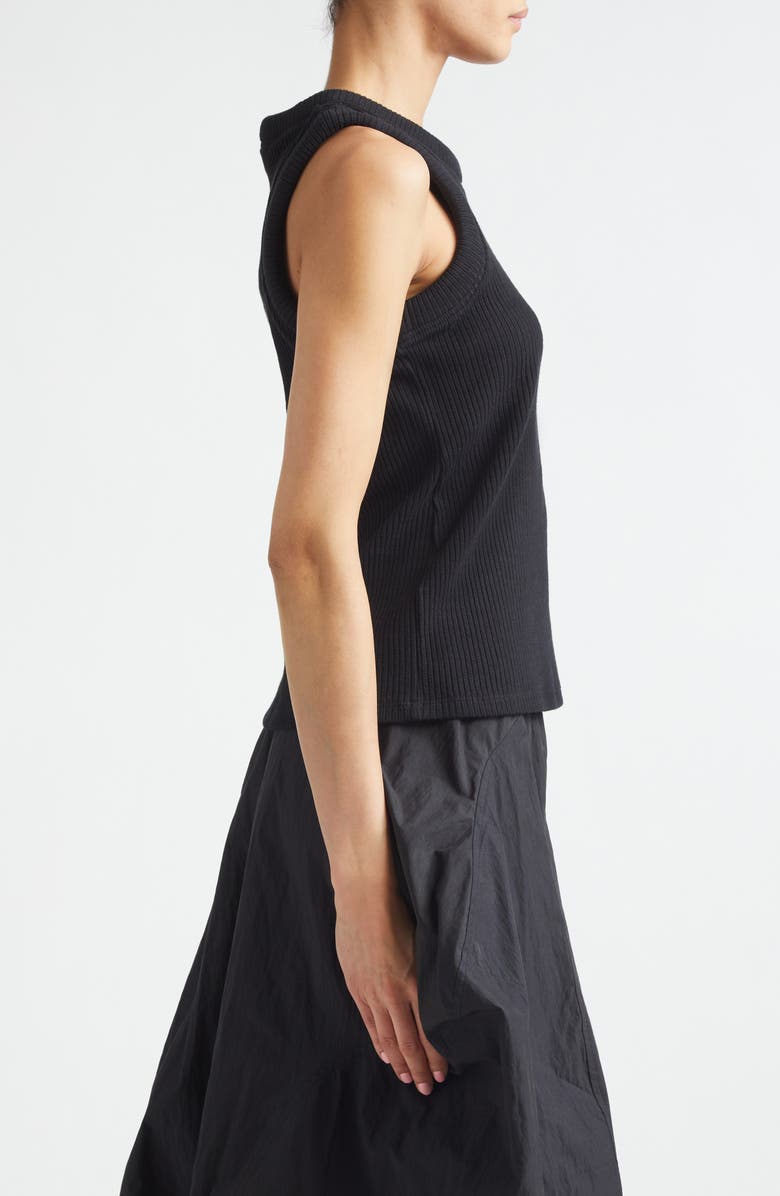 MELITTA BAUMEISTER Circle Rib Tank, Alternate, color, Black