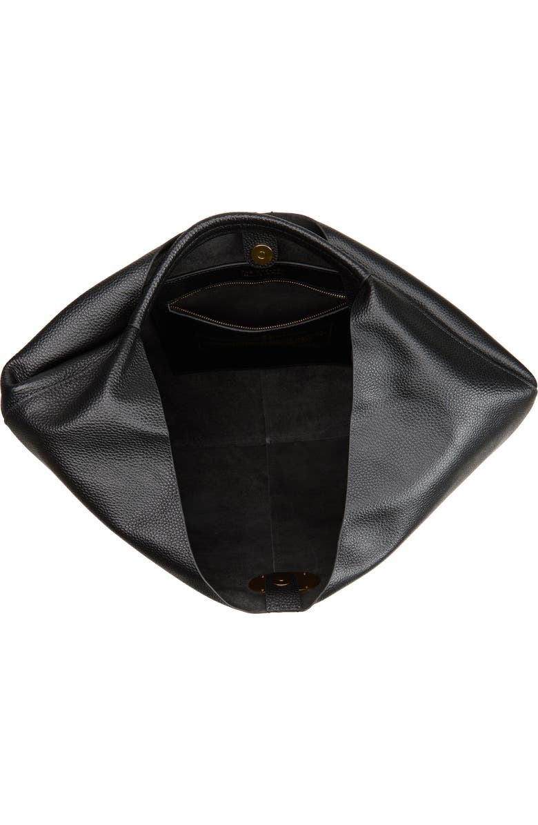 Kurt Geiger London Large Chelsea Slouch Hobo Bag, Alternate, color, Black