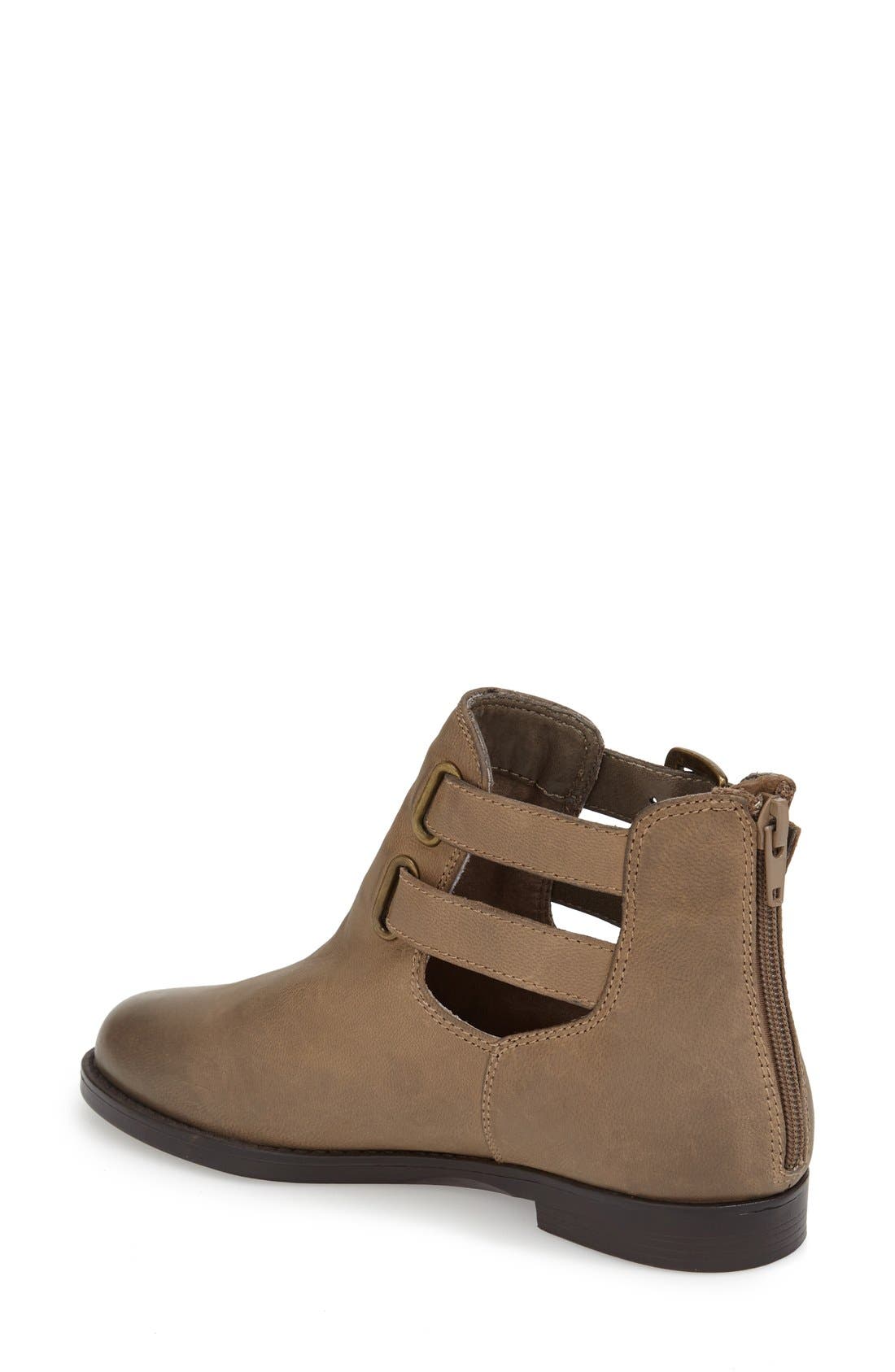 Bella Vita 'Ramona' Double Buckle Bootie, Alternate, color, 