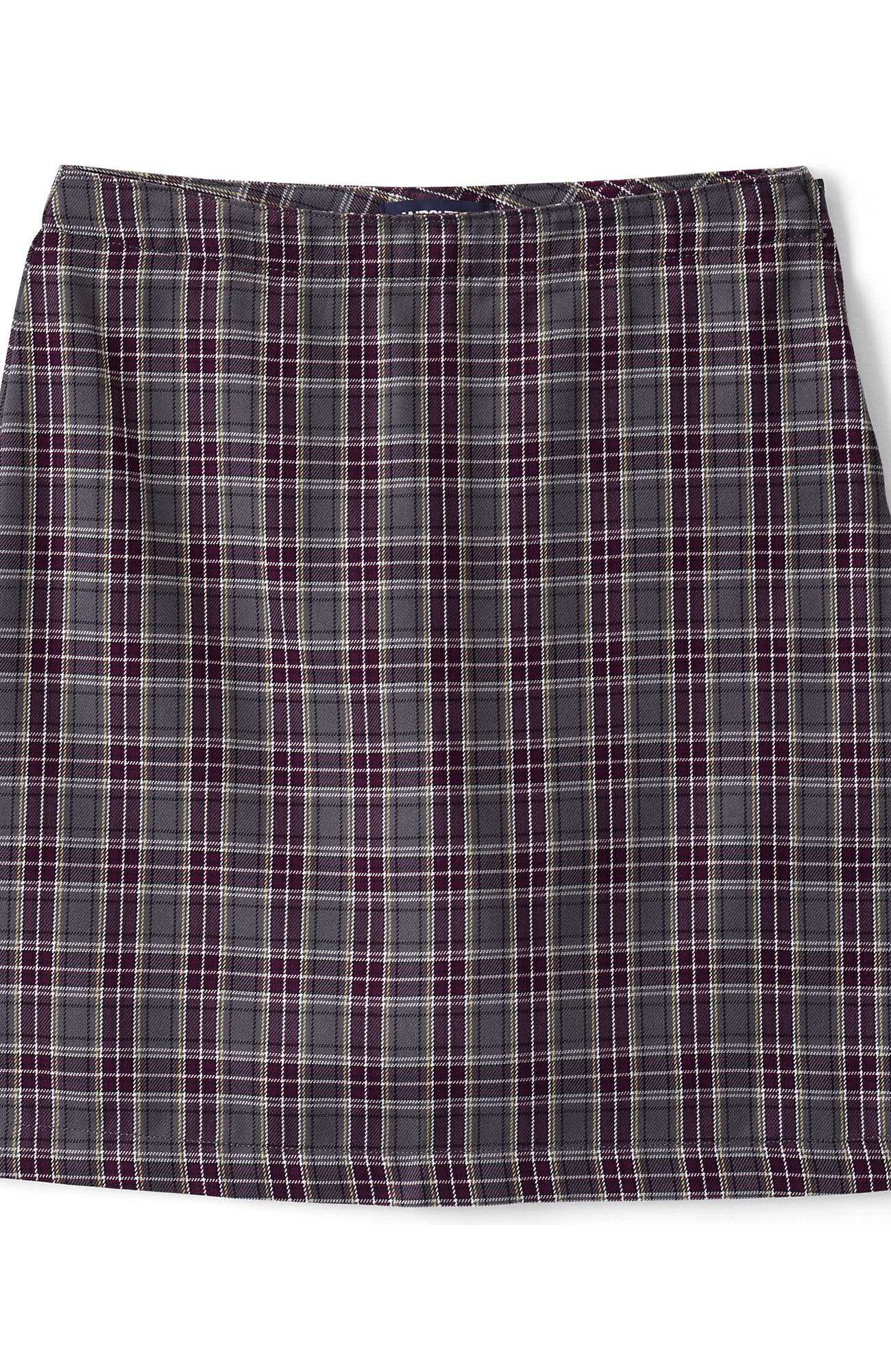 selected Plaid Gray Heather/Maroon