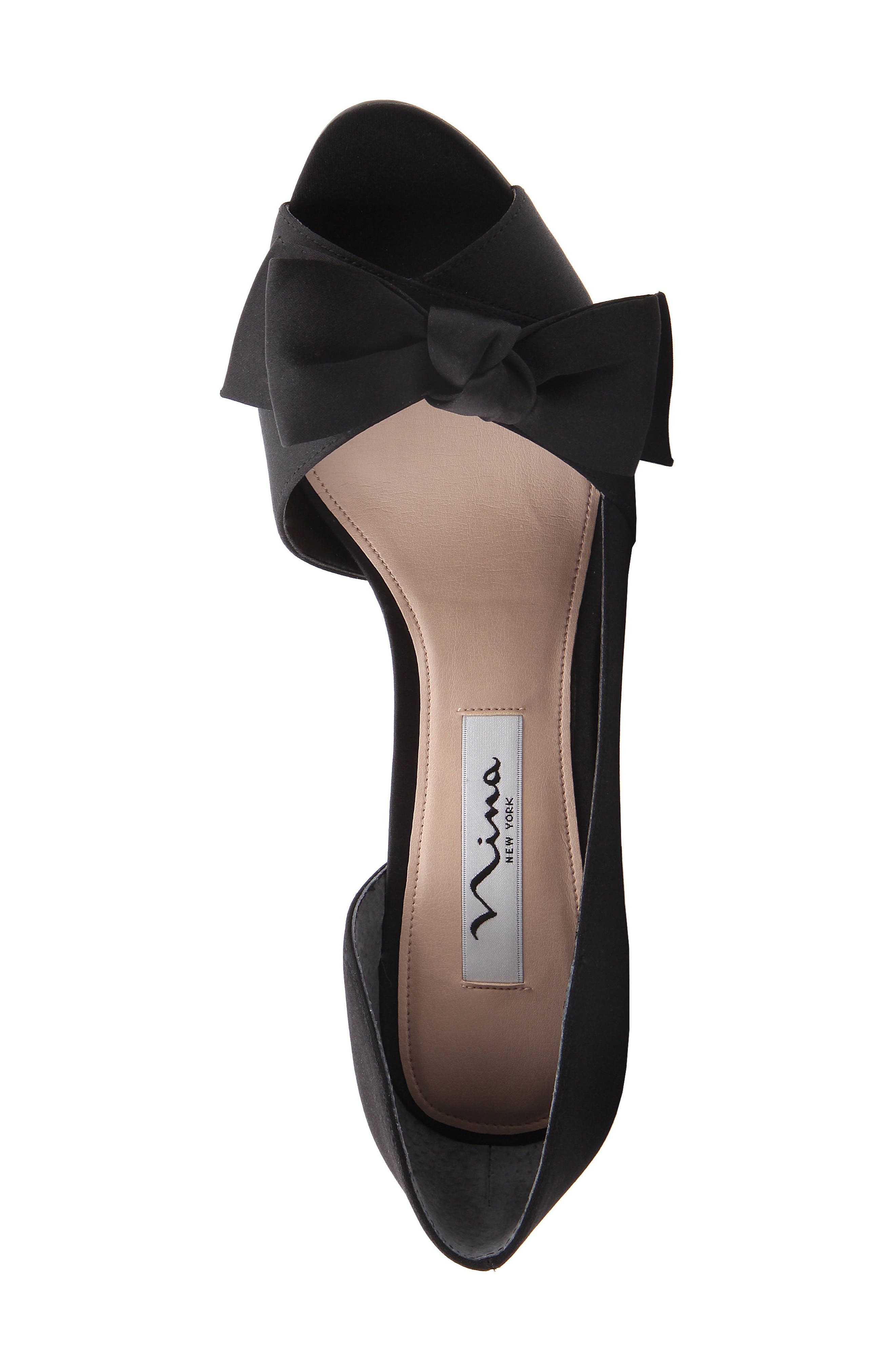 Nina Forbes II Peep Toe Pump, Alternate, color, 