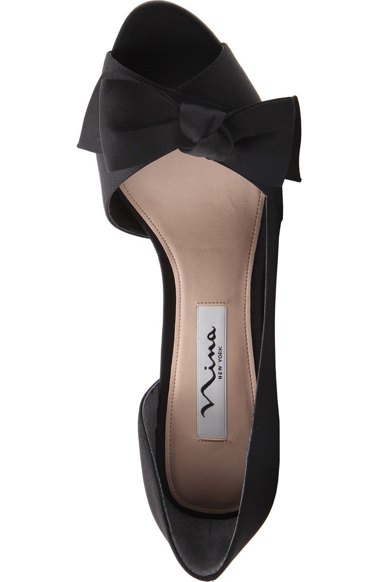 Nina Forbes II Peep Toe Pump, Alternate, color,