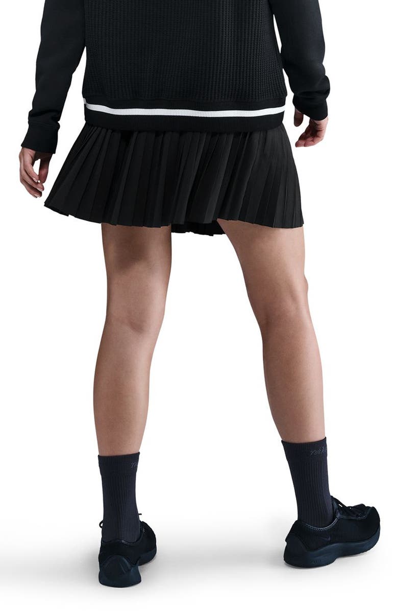 Nike Sportswear Pleated Miniskirt, Alternate, color, 010 Black/ Sail