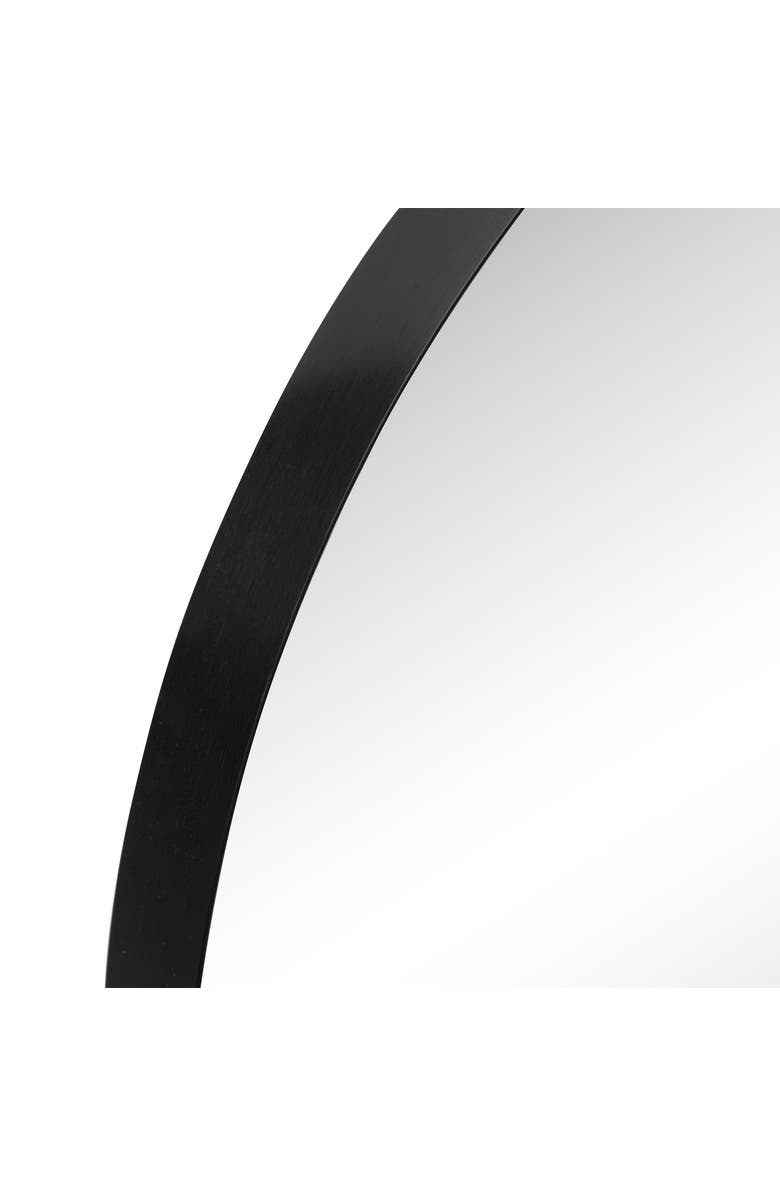 JONATHAN Y Elodie Medium Arched Metal Framed Wall Mounted Mirror, Alternate, color, 