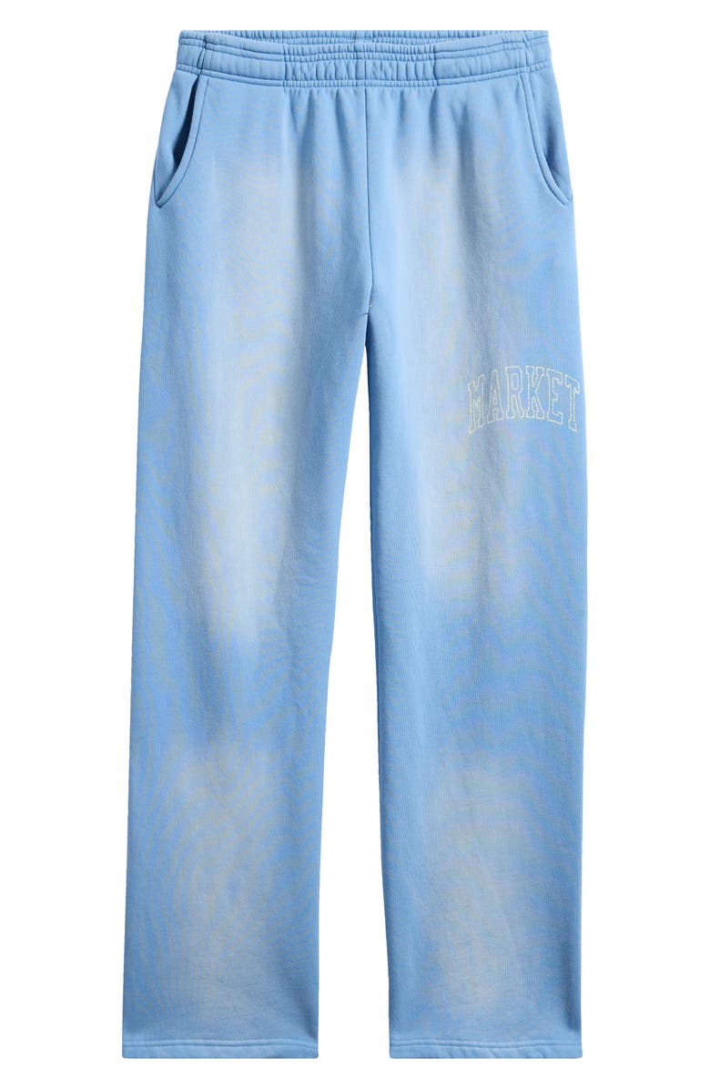 MARKET Static Arc Open Bottom Cotton Blend Sweatpants, Alternate, color,