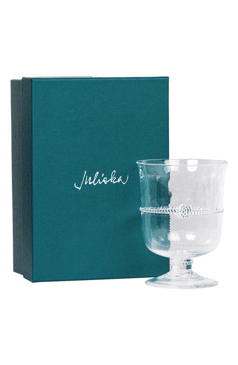 Juliska Graham 5-Inch Hurricane Vase, Alternate, color, Clear