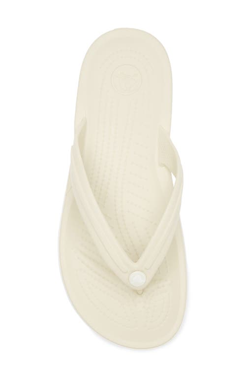 Crocs Crocband Flip Flop In Bone