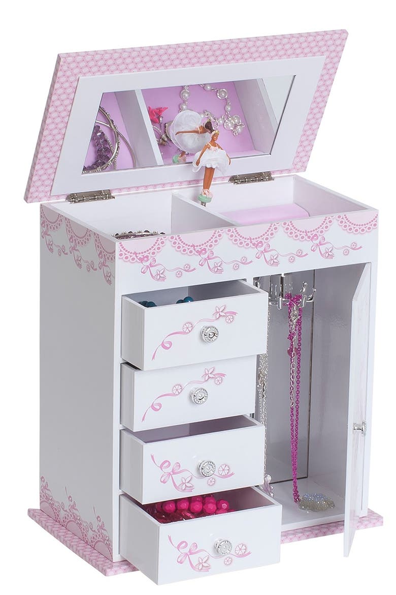 Mele & Co. Musical Brunette Ballerina Jewelry Box, Alternate, color, NONE
