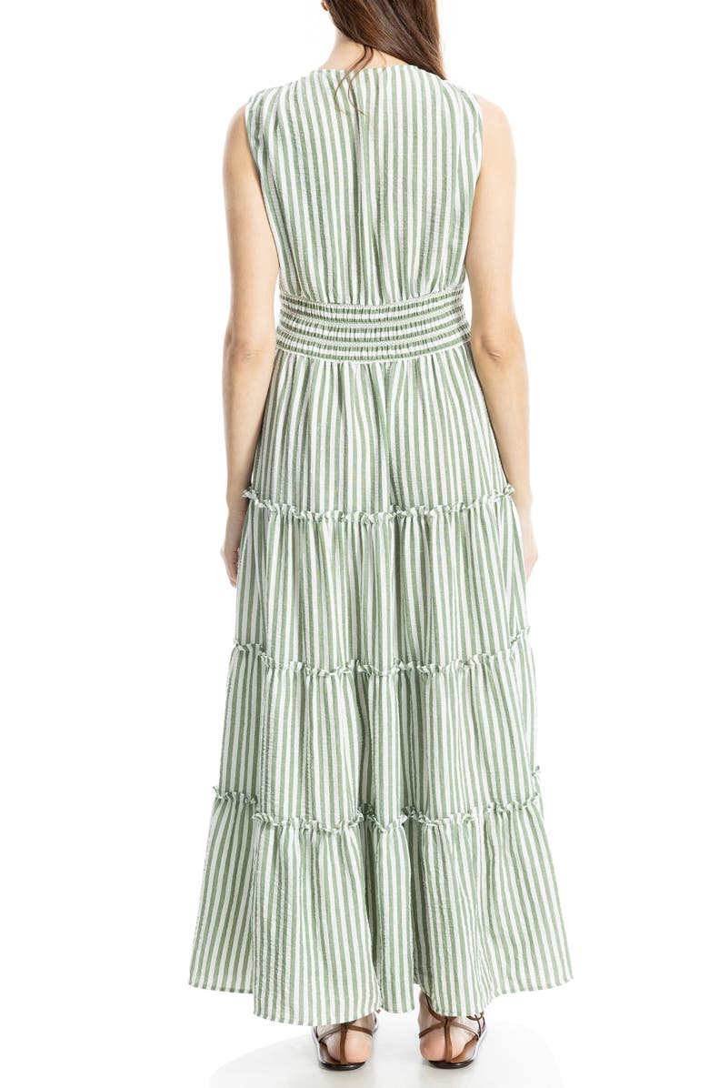 MAX STUDIO Knotted Waist Maxi Dress, Alternate, color, 