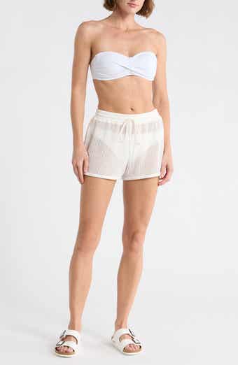 Knit Dolphin Hem Shorts