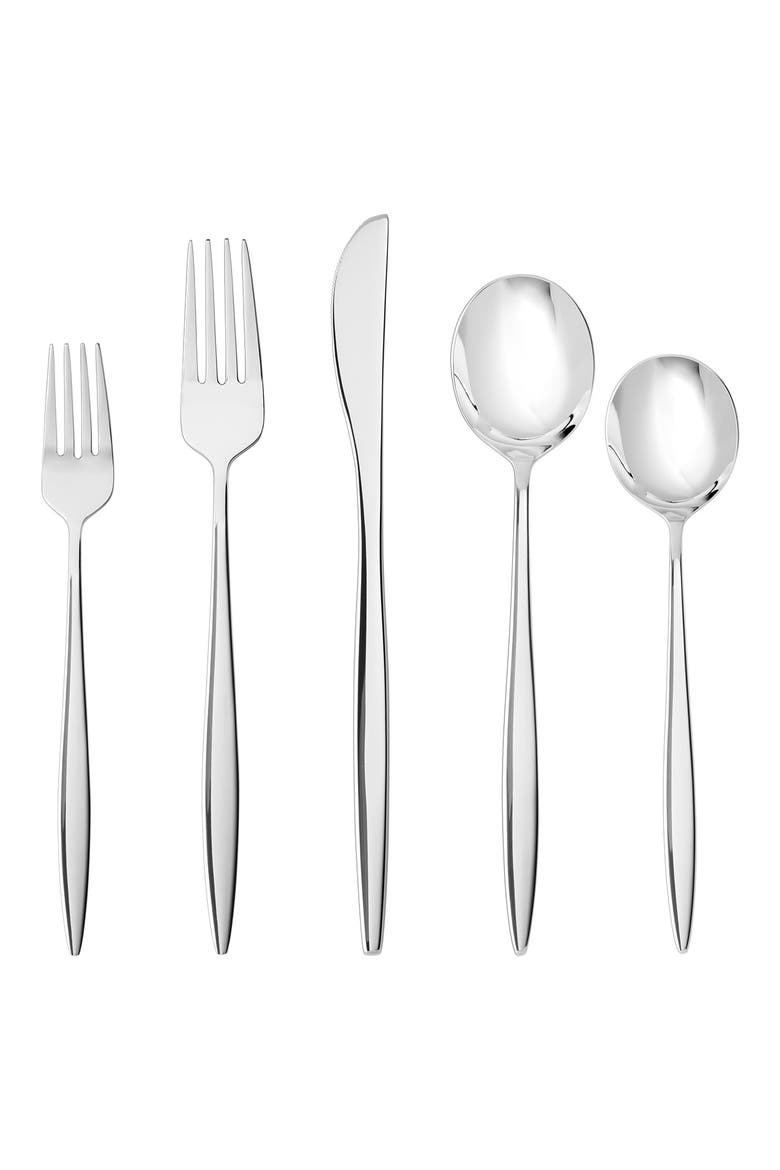 Constantin 20-Piece Place Setting, Main, color, SILVER