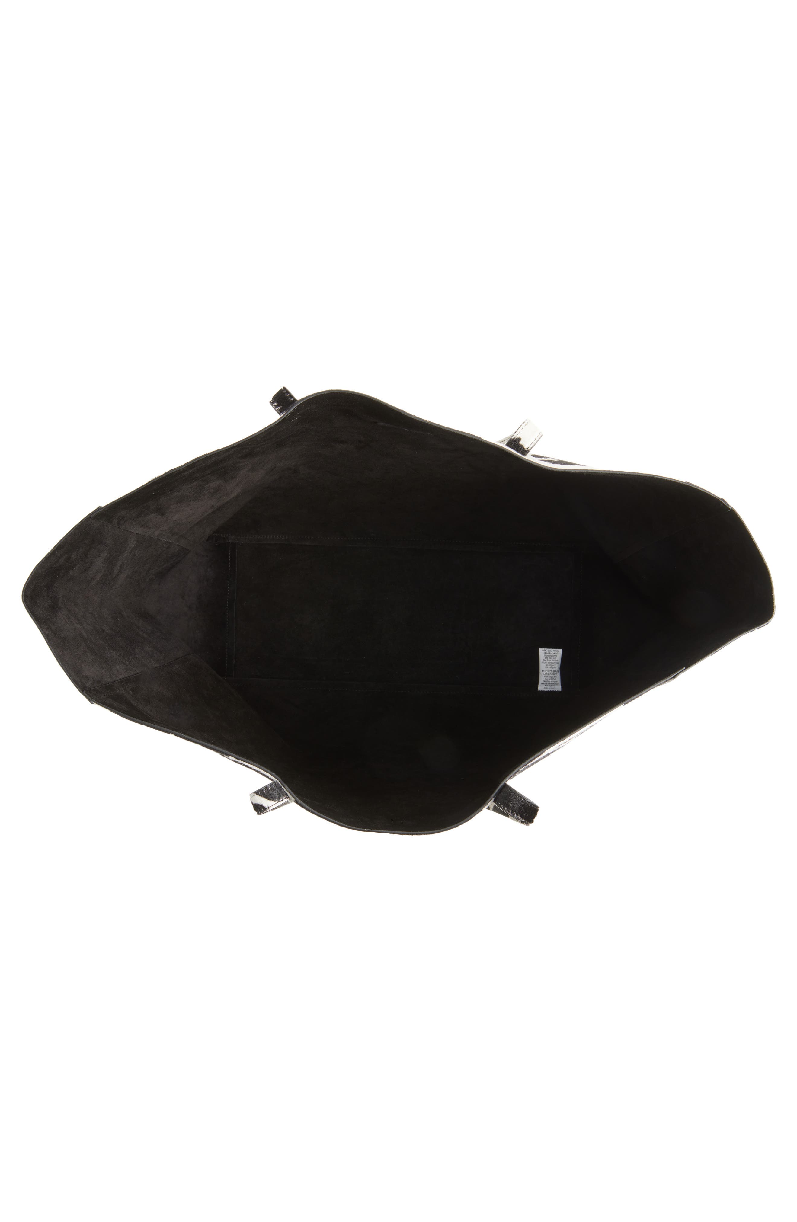 Mansur Gavriel Juno Calf Hair Tote, Alternate, color, Printed Pony Hair