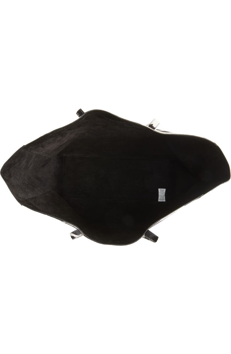 Mansur Gavriel Juno Calf Hair Tote, Alternate, color, Printed Pony Hair