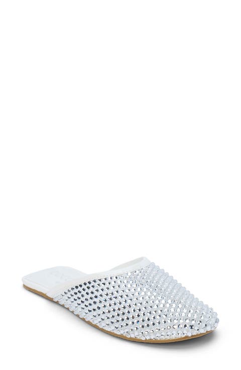Karlie Rhinestone Mesh Mule (Women)