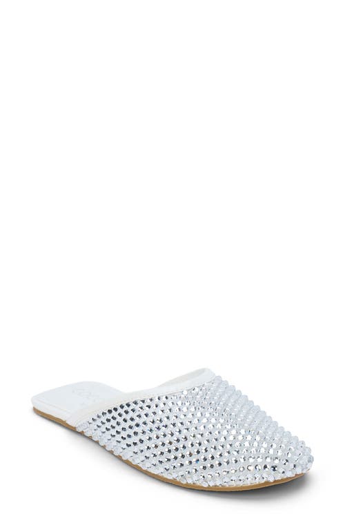 Coconuts By Matisse Karlie Rhinestone Mesh Mule