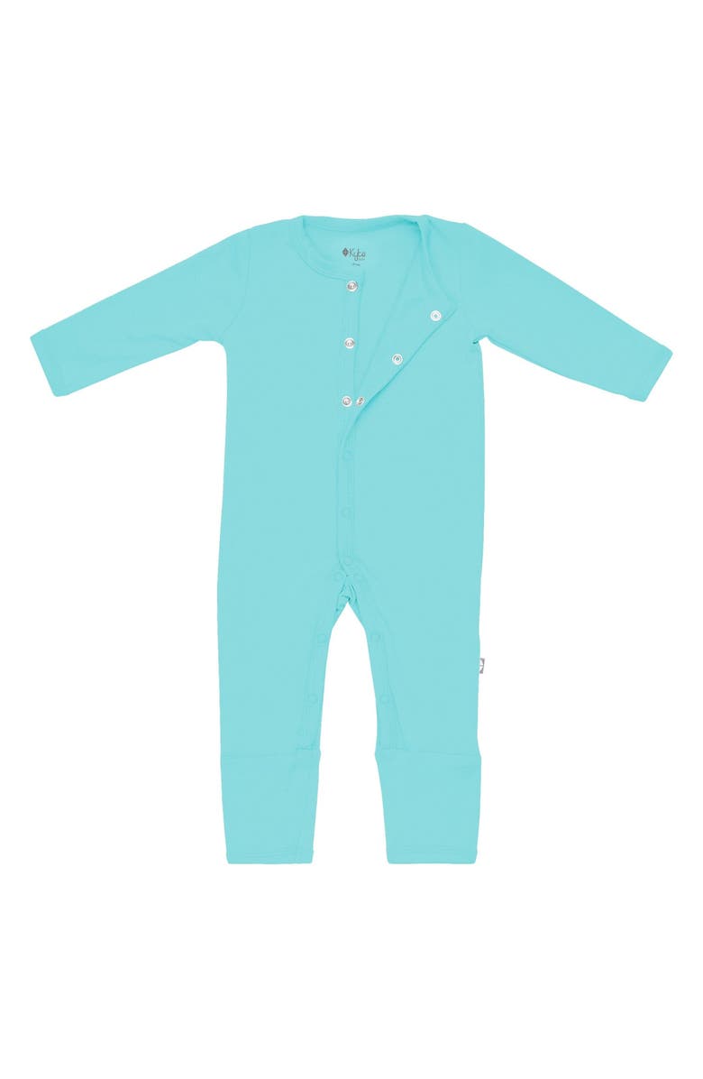 Kyte BABY Robin Snap Romper, Alternate, color, Robin