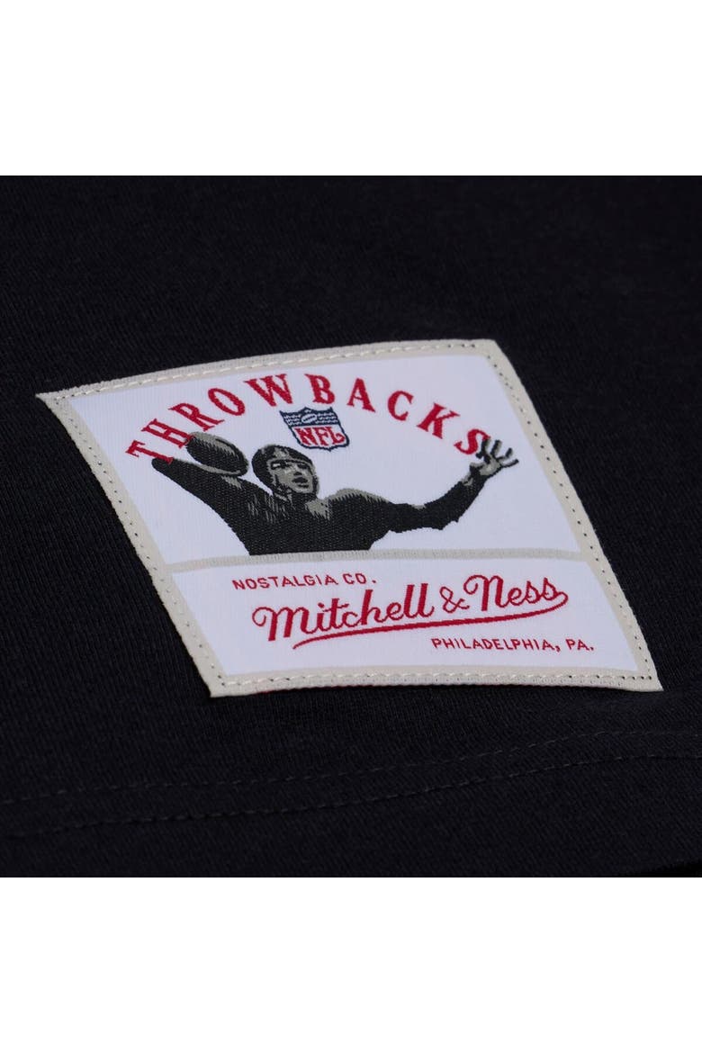 Men's Mitchell & Ness  Black/Scarlet San Francisco 49ers Head Coach Tank Top, Alternate, color, Black