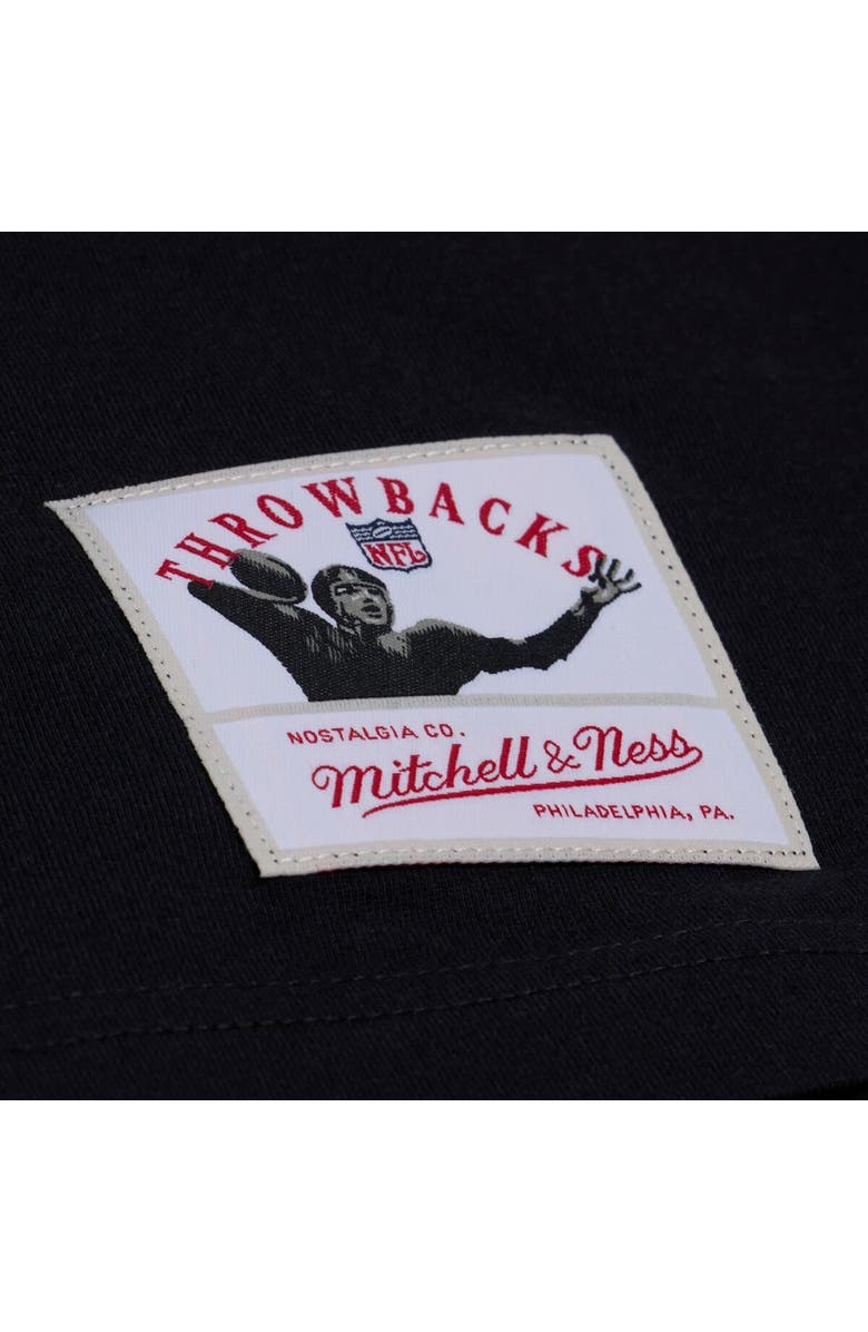Mitchell & Ness Men's Mitchell & Ness Black/Scarlet San Francisco 49ers Head Coach Tank Top, Alternate, color, Black