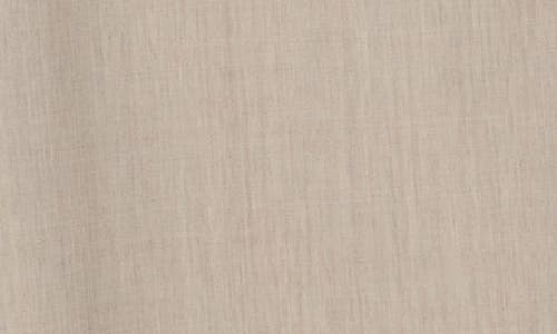 Theory High-waist Straight-leg Pant In Good Wool In Sand Melange