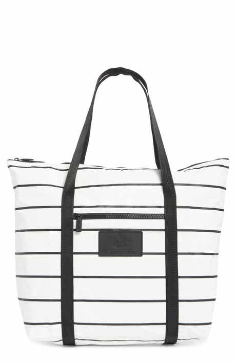 Aloha Collection Pinstripe Tote Bag