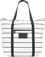 Aloha Collection Pinstripe Tote Bag