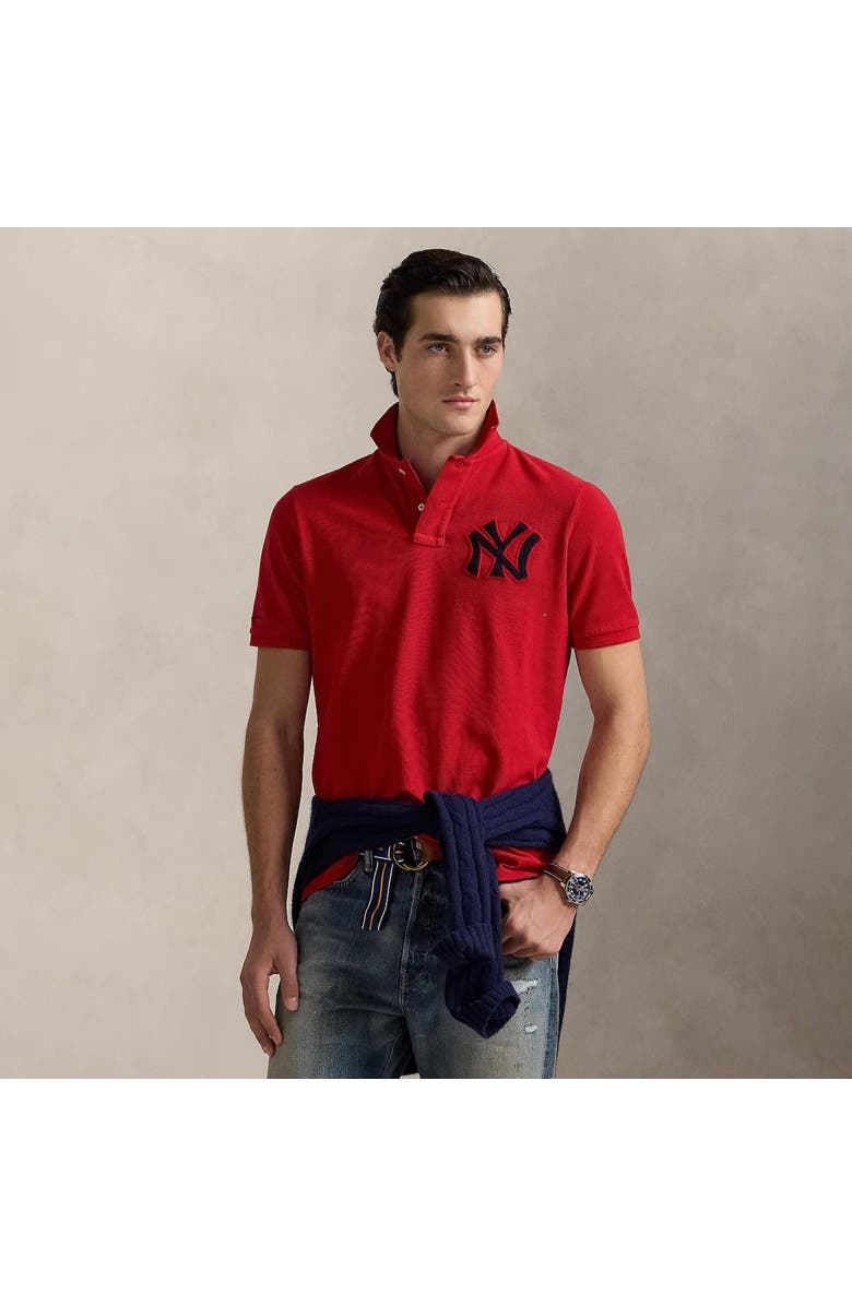 Polo Ralph Lauren Red Yankees  Polo Shirt, Alternate, color, 