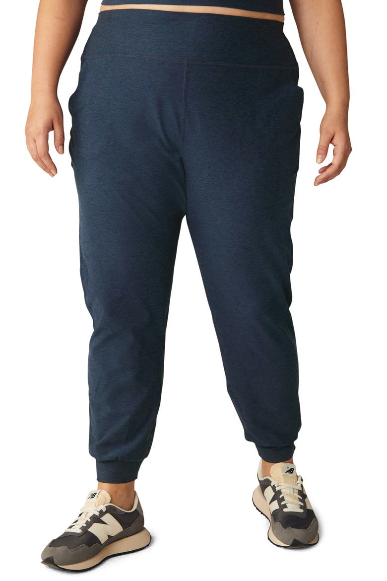 Space Dye Midi Joggers, Main, color, NOCTURNAL NAVY