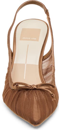 Yela Slingback Pointed Toe Pump