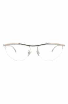 Bottega Veneta 56mm Novelty Square Optical Glasses