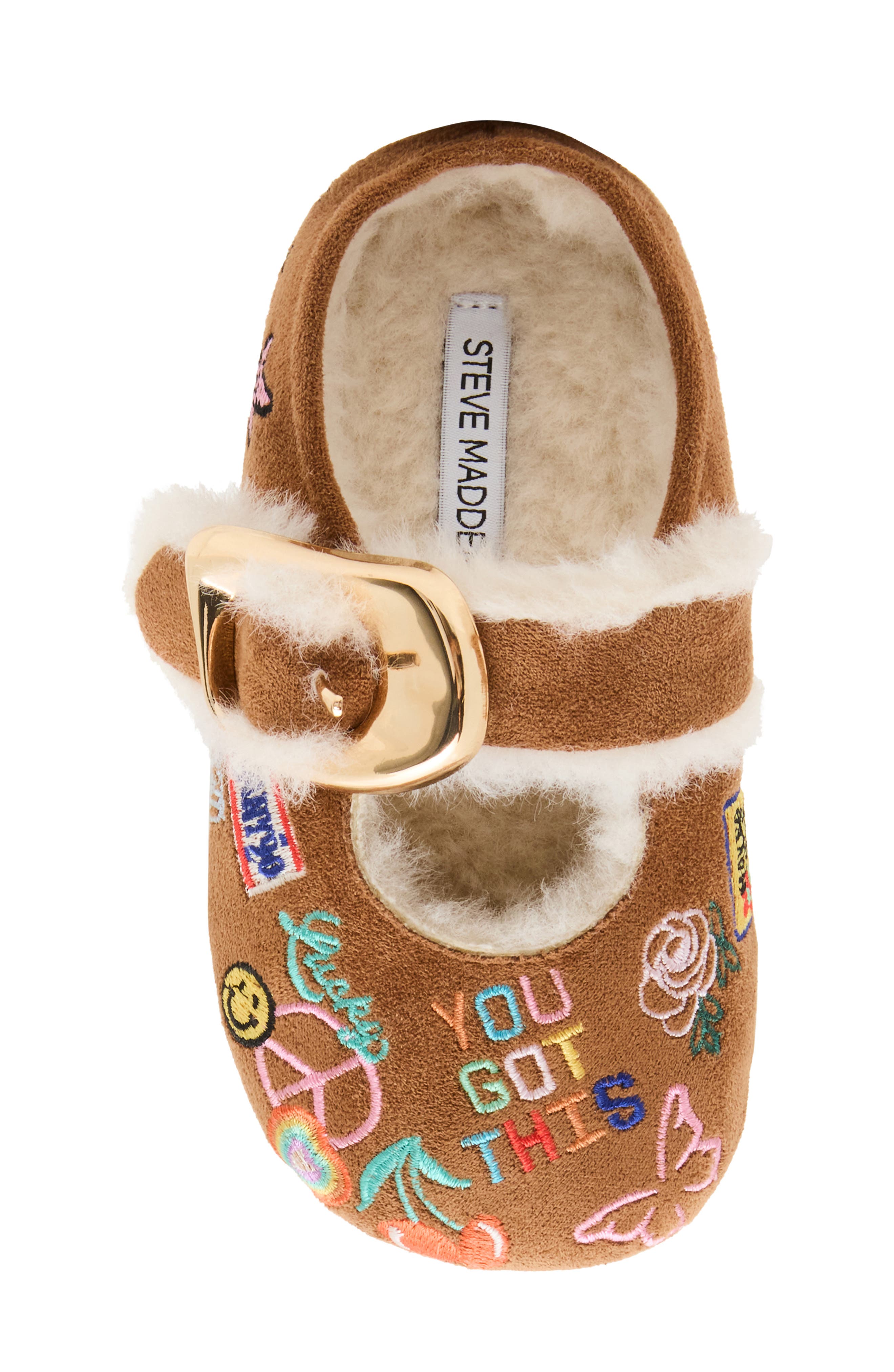 Kids' Tcloudye Mary Jane Slipper, Alternate, color, COGNAC MULTI