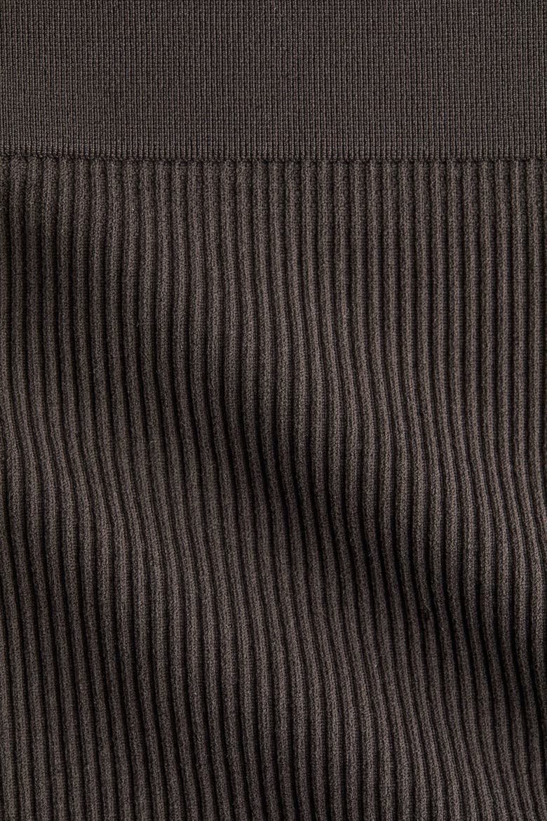 Mama Seamless Ribbed Leggings, Alternate, color, Dark brown