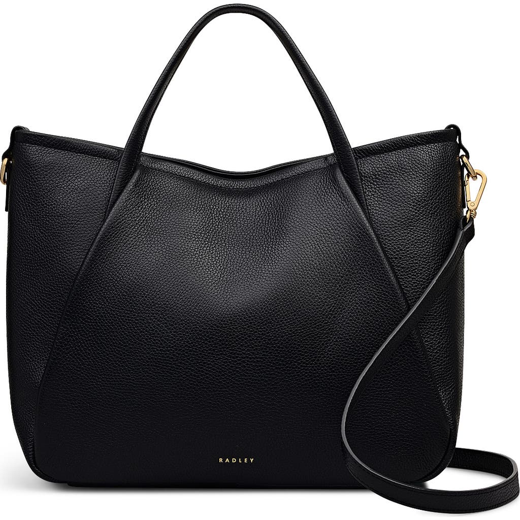 Radley Eastney Street Medium Ziptop Satchel Bag In Black