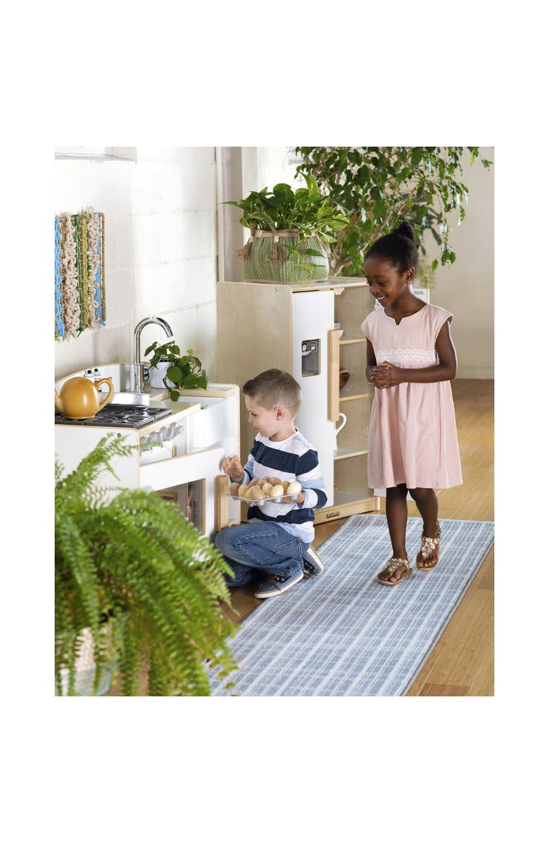 Kaplan Early Learning Company Sense of Place Woven Baskets - Set of 3, Alternate, color, Green