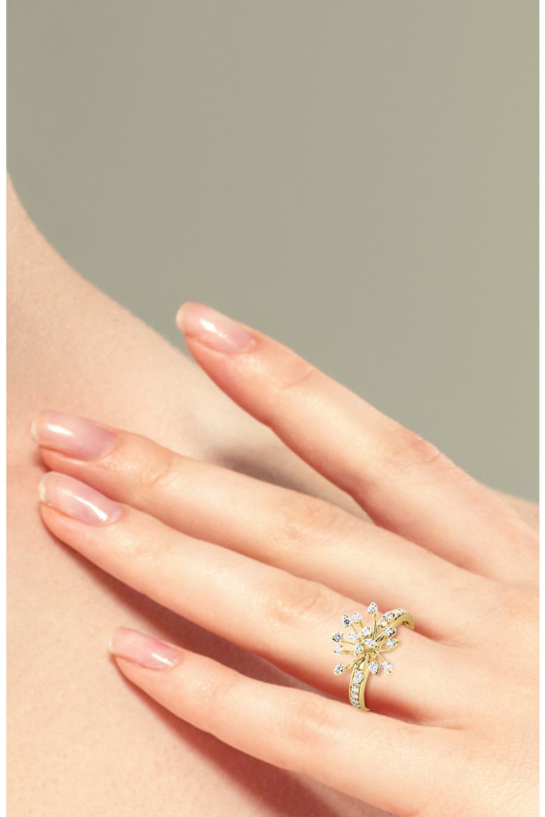 Luminus Diamond Ring, Alternate, color, YELLOW GOLD