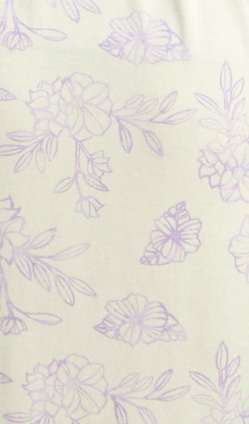 Everly Grey Convertible Romper Fitted Long Sleeve Pajama In Multi