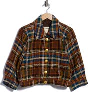 L'AGENCE Jia Crop Tweed Jacket