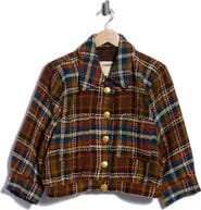 L'AGENCE Jia Crop Tweed Jacket