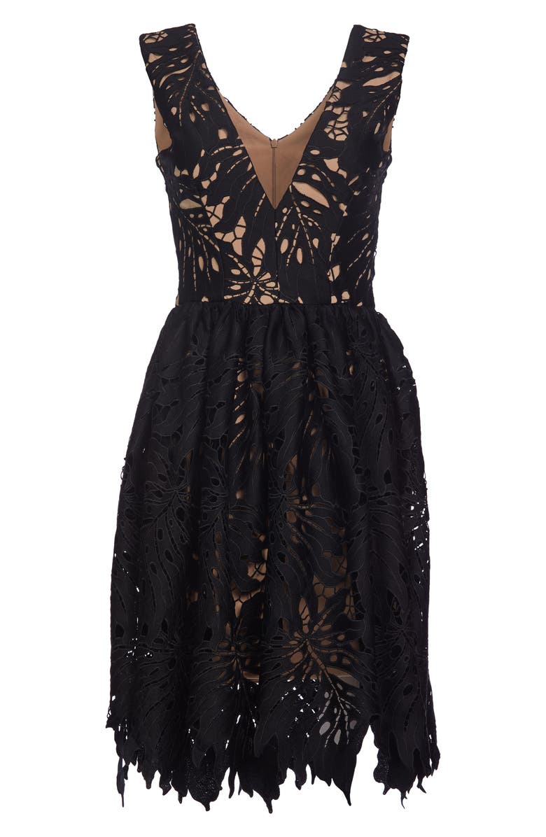 open lace back dress RITA DRESS SILVER