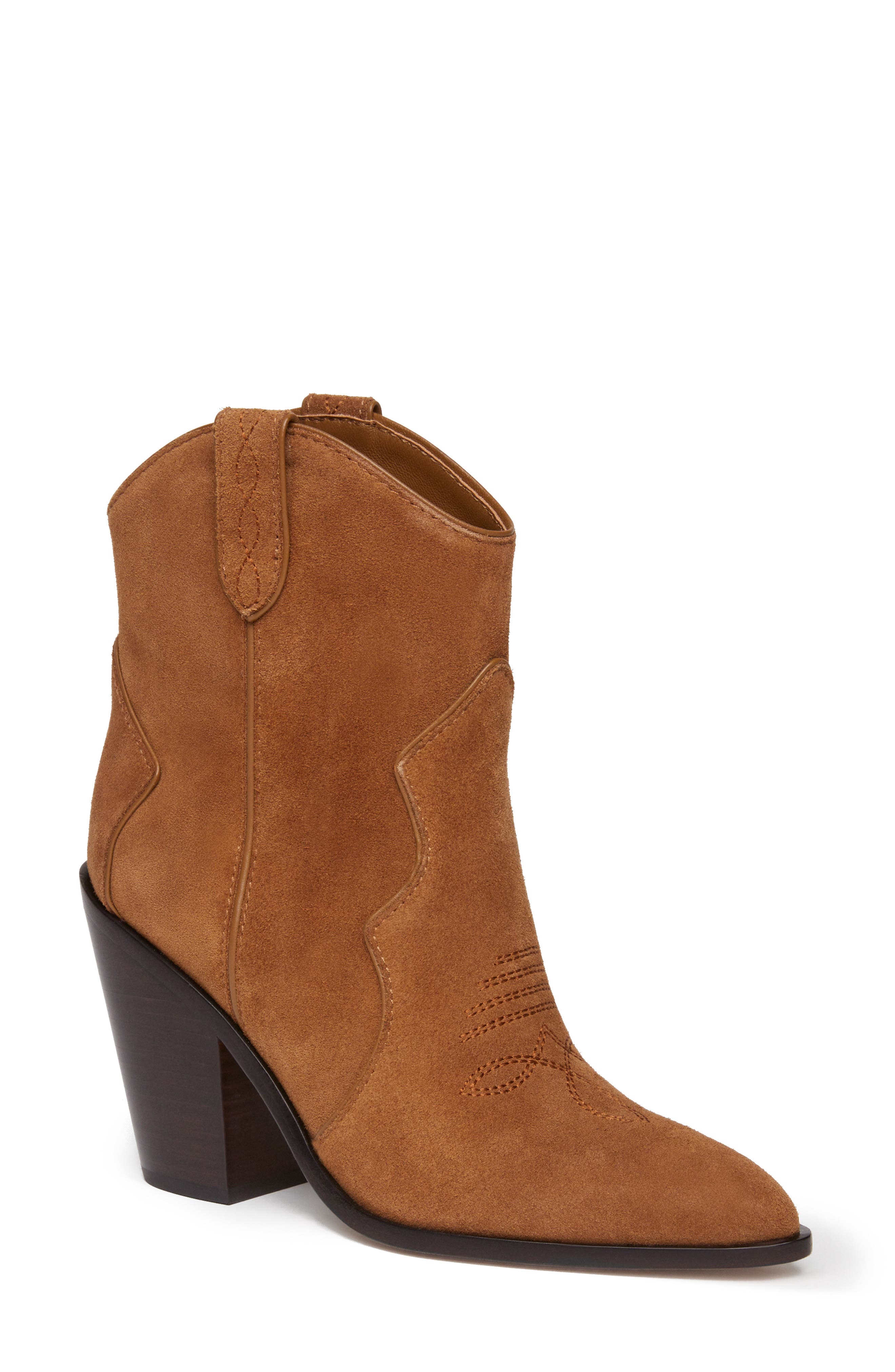 PAIGE Porter Western Boot, Main, color, 