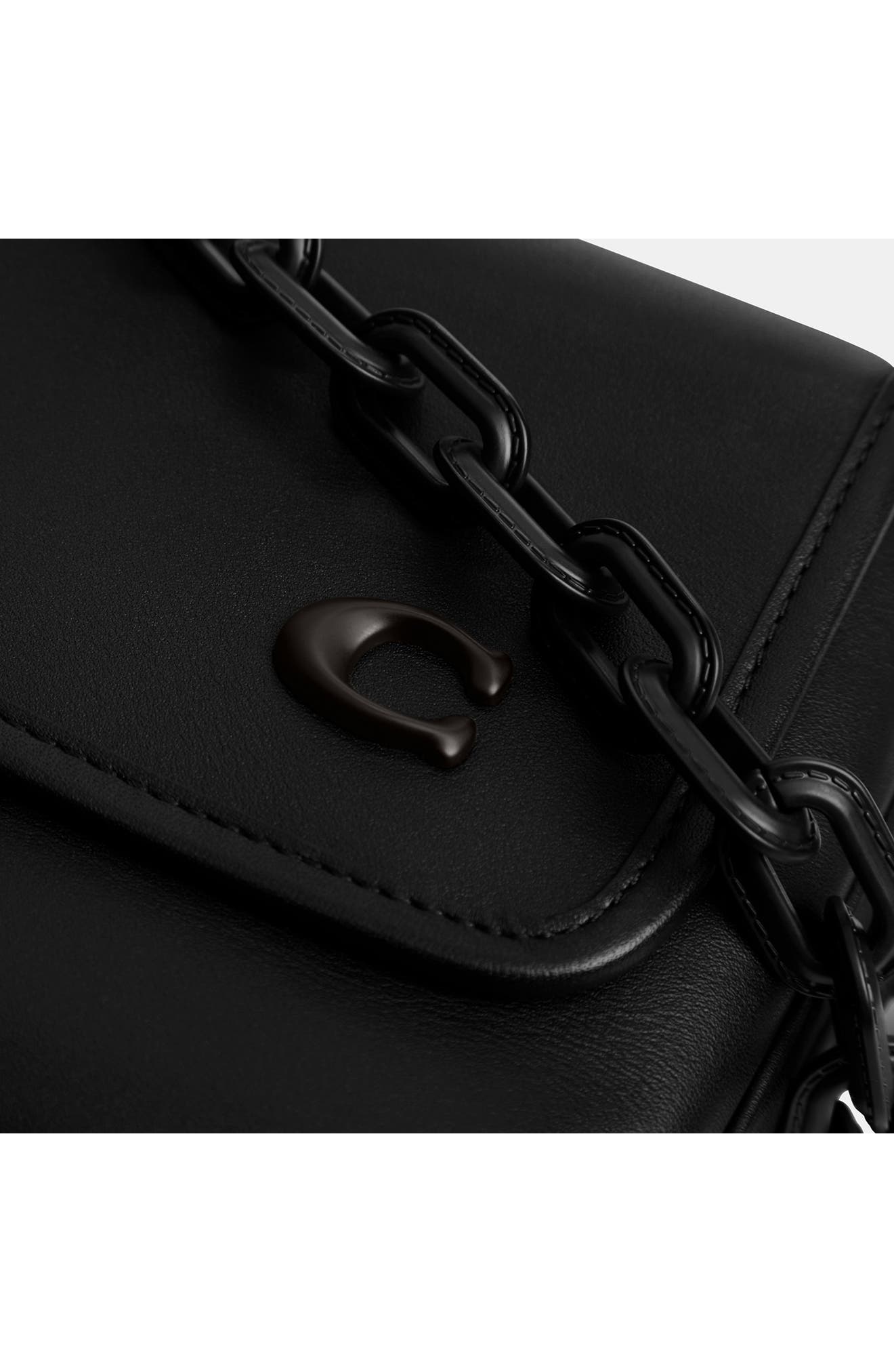 COACH Leather Crossbody Bag, Alternate, color, 