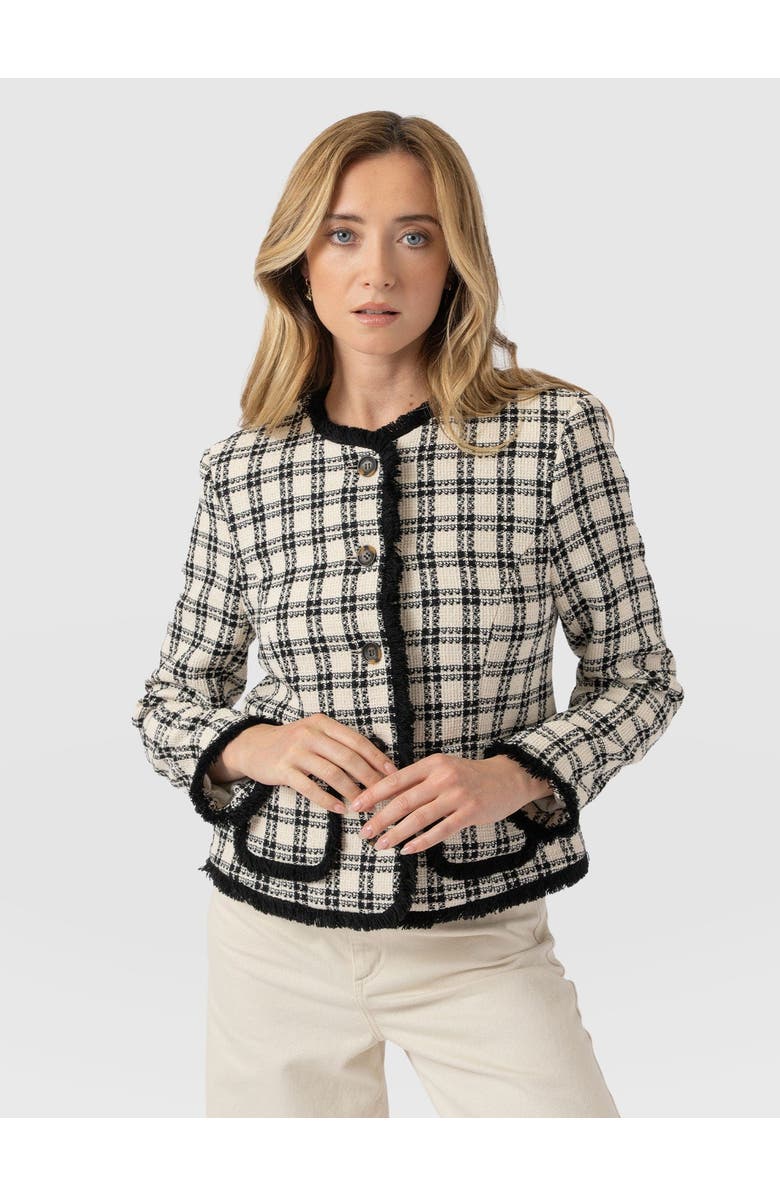 Saint + Sofia Ashby Jacket, Alternate, color, 