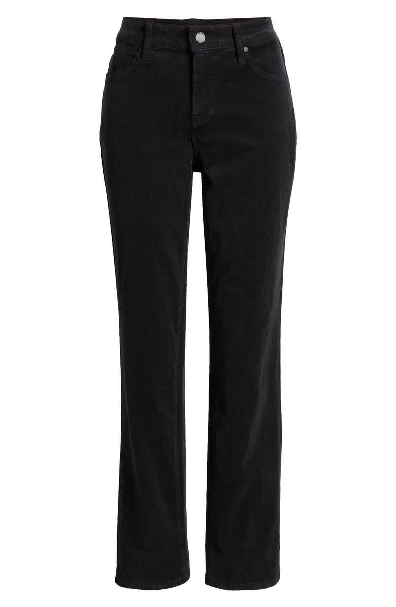 Liverpool Los Angeles Marley Corduroy Girlfriend Pants, Alternate, color, Charcoal Slate